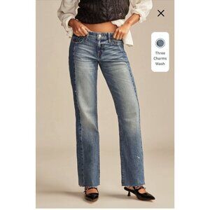 NWT Lucky Jeans Size 18 / 34 Legend Easy Rider Boot Cut Medium Wash Three Charms